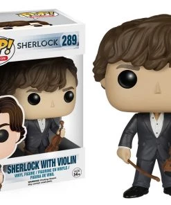Funko Pops! Funko POP TV: Sherlock - Sherlock Holmes With Violin Action Figure