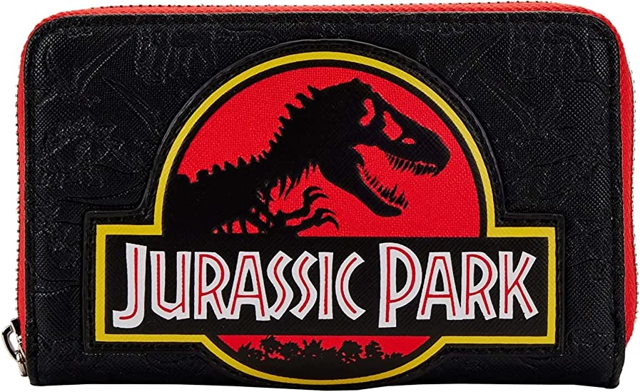 Loungefly Jurassic Park Logo Faux Leather Wallet 3 Loungefly Jurassic Park Logo Faux Leather Wallet
