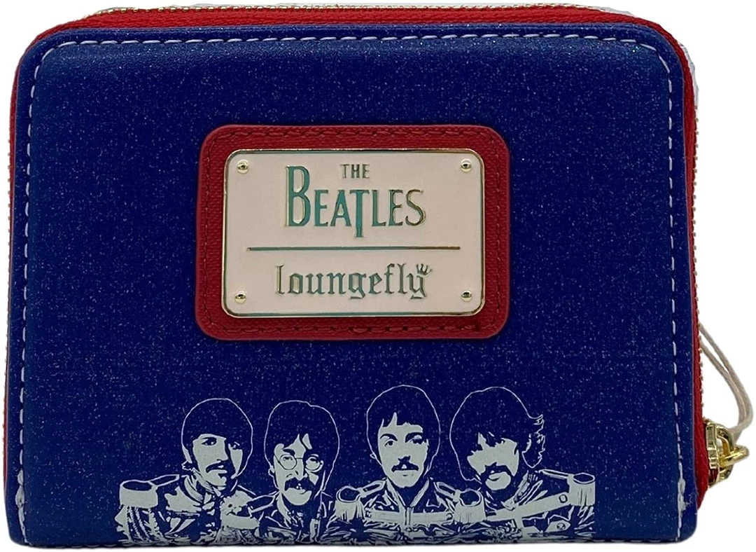 Loungefly The Beatles Sgt Peppers Lonely Hearts Club Band Zip Around Wallet 4 Loungefly The Beatles Sgt Peppers Lonely Hearts Club Band Zip Around Wallet