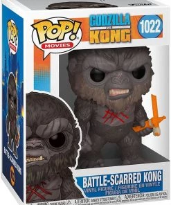 Funko POP Movies: Godzilla Vs Kong - Battle Scarred Kong Funko Pops! 7 Funko POP Movies: Godzilla Vs Kong - Battle Scarred Kong Funko Pops!
