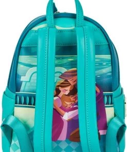 Loungefly Disney Tangled Rapunzel Castle Double Strap Shoulder Bag Purse