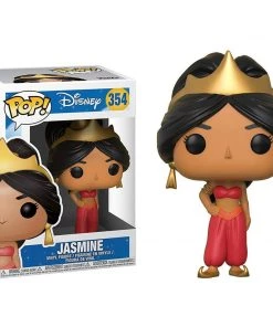Jasmine: Funko POP! Disney X Aladdin Vinyl Figure + Classic Disney Trading Card Funko Pops!