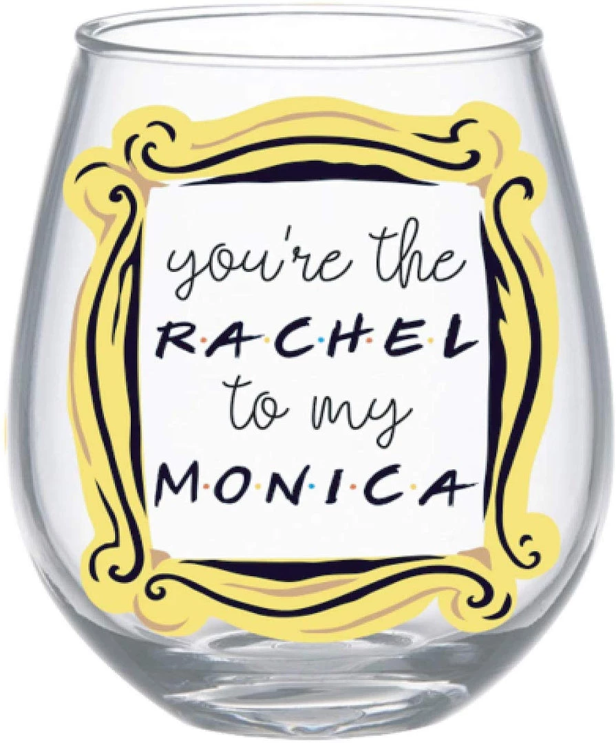 Silver Buffalo Movies Friends You're The Rachel Stemless Drinking Glass, 20-Ounce, Clear 3 Silver Buffalo Movies Friends You're The Rachel Stemless Drinking Glass, 20-Ounce, Clear