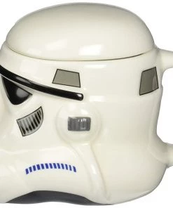 Underground Toys Disney Star Wars - 3D Ceramic Lidded Mug - Stormtrooper