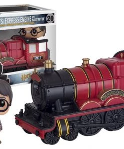 Funko Pops! Funko POP Rides: Harry Potter - Hogwarts Express Engine With Harry Potter Action Figure