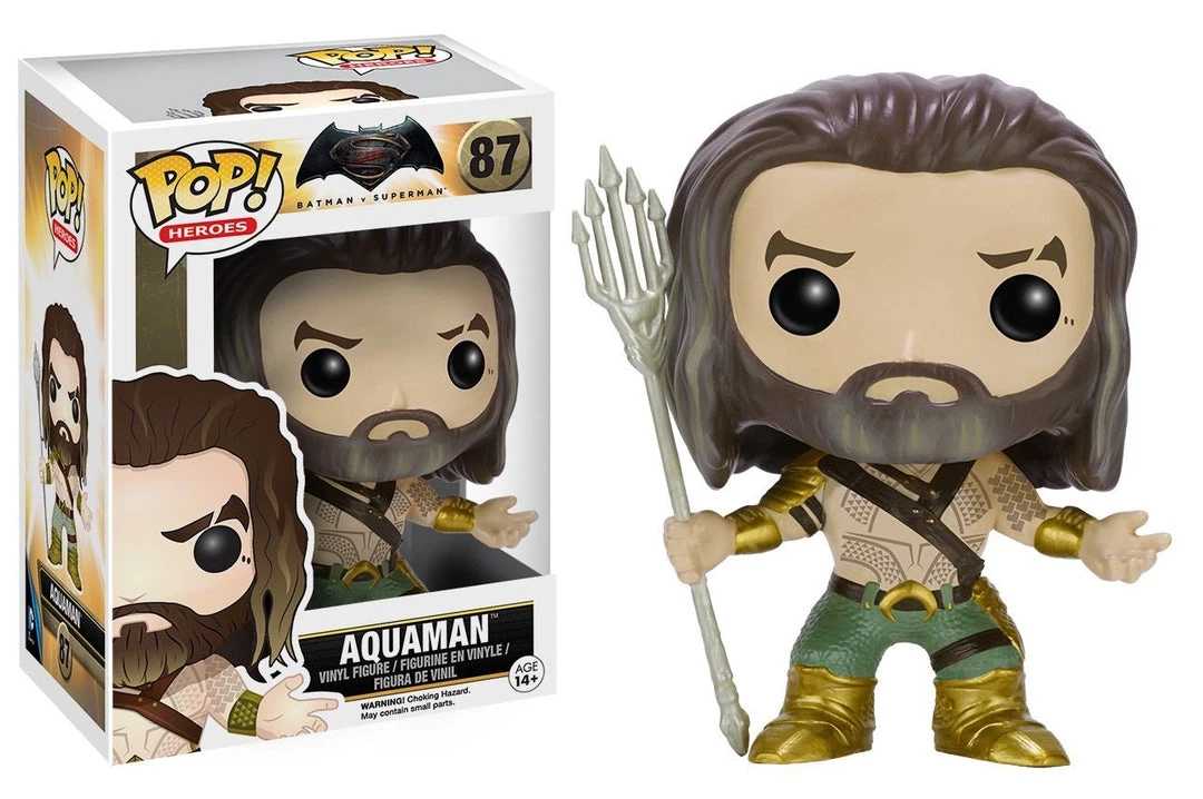 Funko Funko Pops! Batman Vs Superman - Aquaman Pop Movies Vinyl Figure 4 Funko Funko Pops! Batman Vs Superman - Aquaman Pop Movies Vinyl Figure