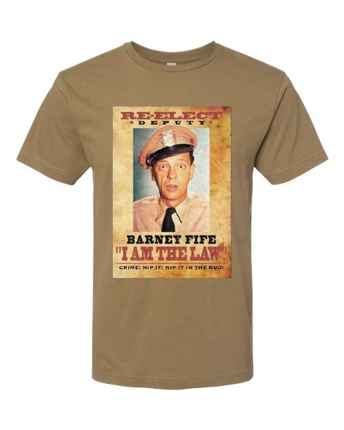 Trevco Andy Griffith Show Re-Elect Deputy Barney Safari Tee Officially Licensed T-Shirt Movies 3 Trevco Andy Griffith Show Re-Elect Deputy Barney Safari Tee Officially Licensed T-Shirt Movies