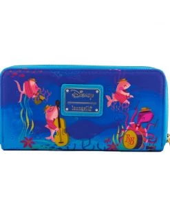 Loungefly Bedknobs & Broomsticks Underwater Zip-Around Wallet 8 Loungefly Bedknobs & Broomsticks Underwater Zip-Around Wallet