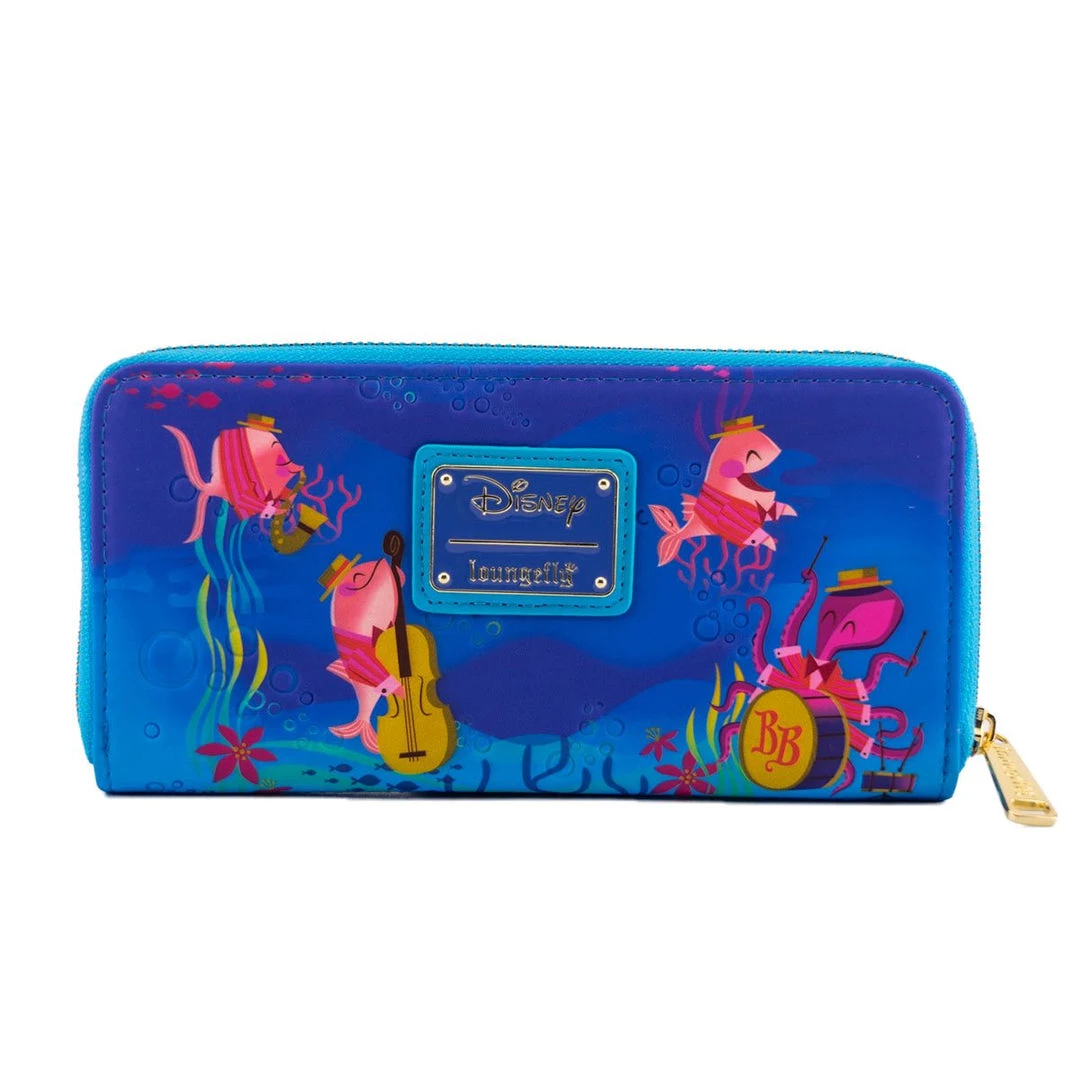 Loungefly Bedknobs & Broomsticks Underwater Zip-Around Wallet 5 Loungefly Bedknobs & Broomsticks Underwater Zip-Around Wallet