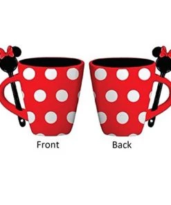Jerry Leigh Cup O Sass Minnie Mouse Pink With Spoon, Mug Disney