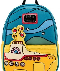 Loungefly The Beatles Yellow Submarine All You Need Is Love Music Band Mini Backpack