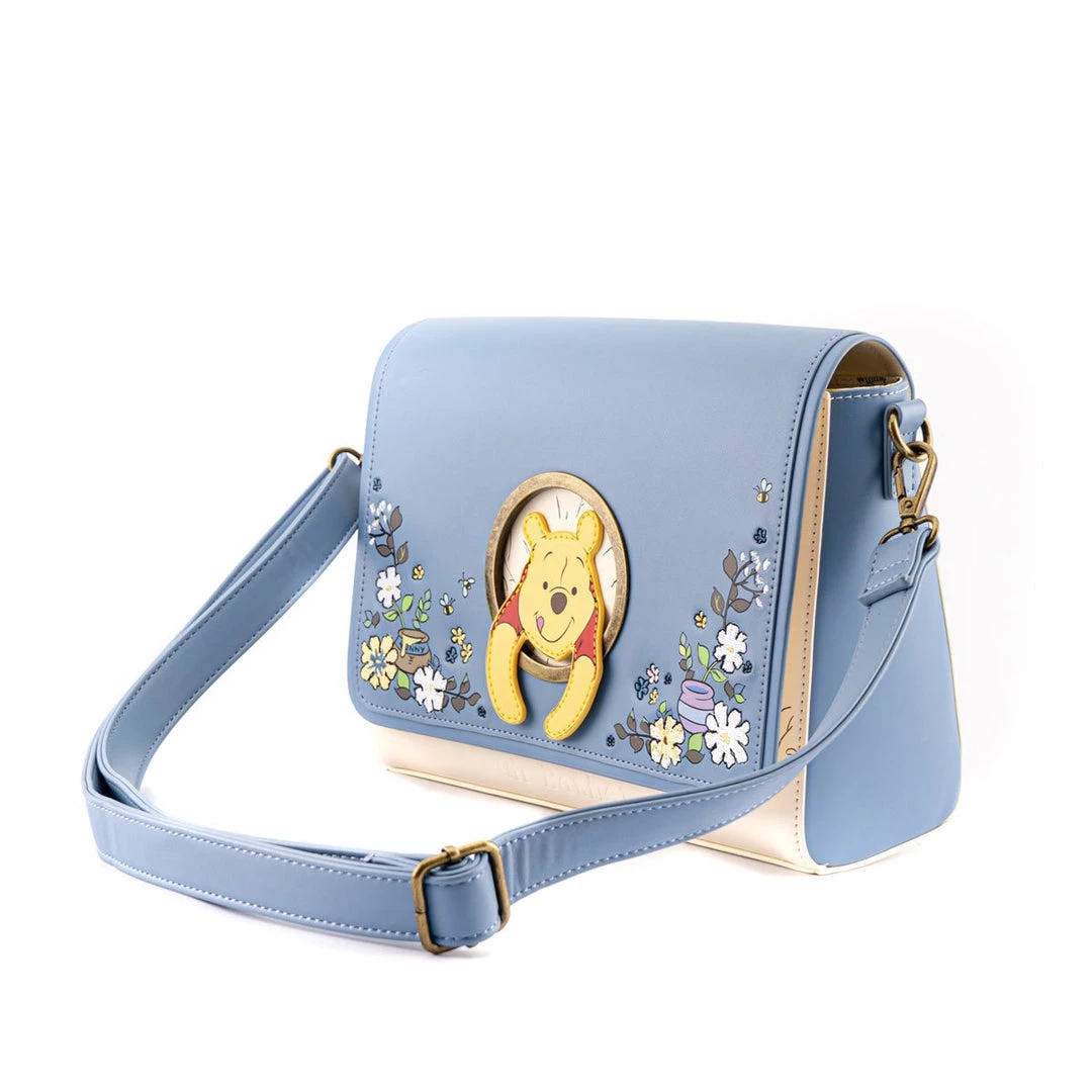 Loungefly Winnie The Pooh 95th Anniversary Celebration Peek-a-Pooh Crossbody Purse 6 Loungefly Winnie The Pooh 95th Anniversary Celebration Peek-a-Pooh Crossbody Purse