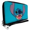 Buckle-Down Lilo And Stitch- Stitch Smiling Pose Blue Women Wallet Disney