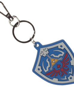 Bioworld Zelda Shield Soft Touch Keychain