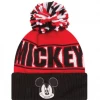 New Era Mickey And Minnie Mouse Disney Mickey Mouse One Size Beanie With Pom