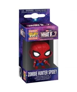 Funko POP! Keychain: What If S2 - Zombie Hunter Spidey Keychain 7 Funko POP! Keychain: What If S2 - Zombie Hunter Spidey Keychain