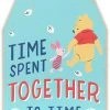 Open Road Brands Disney Winnie The Pooh Hanging Sign - Winnie The Pooh And Piglet Wall Art