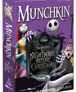 USAopoly Disney Nightmare Before Christmas Munchkin Card Game