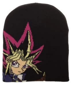 Bioworld Yu-Gi Oh! Stance Magic Jacquard Acrylic Knit Beanie Anime