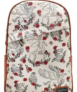 Loungefly Harry Potter Creatures Floral Mini Backpack