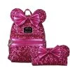 Loungefly Disney Minnie Mouse Mini Backpack And Wallet Set