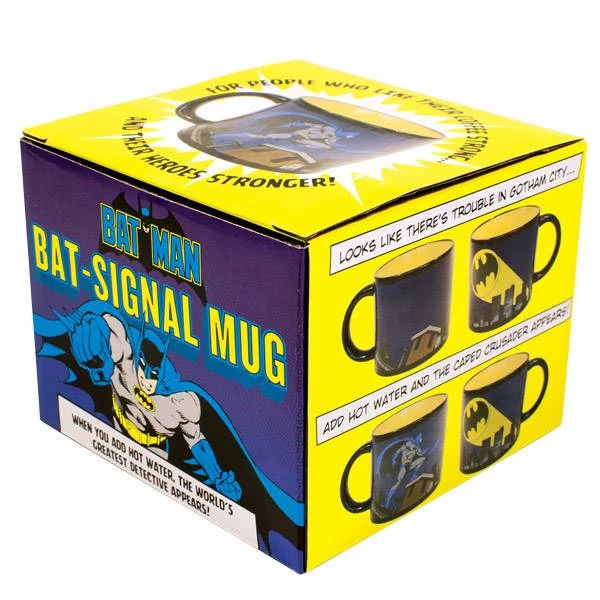 The Unemployed Philosophers Guild DC Comics Batman Transforming Ceramic Coffee Mug 4 The Unemployed Philosophers Guild DC Comics Batman Transforming Ceramic Coffee Mug