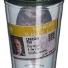 ICUP Marvel - Agent Coulson Badge Cup With Straw, Clear