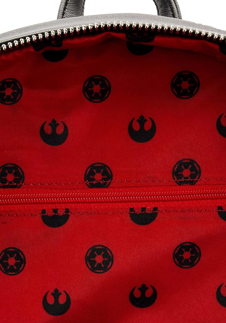Loungefly Star Wars Trilogy 2 Triple Pocket Mini Backpack 6 Loungefly Star Wars Trilogy 2 Triple Pocket Mini Backpack