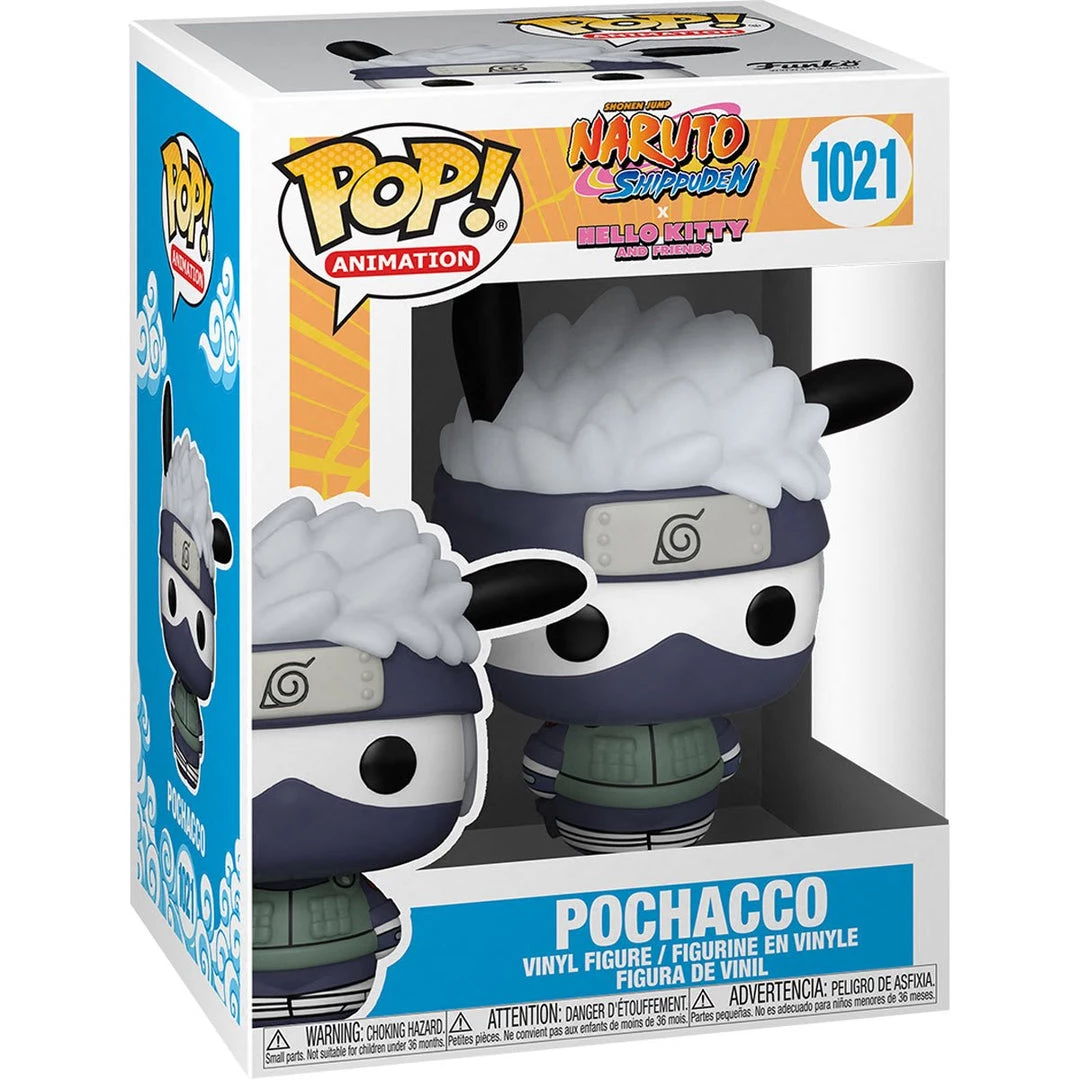 Funko Funko Pops! POP Animation: Sanrio X Naruto Pochacco As Kakashi 5 Funko Funko Pops! POP Animation: Sanrio X Naruto Pochacco As Kakashi