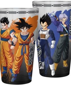 Abysse America Dragon Ball Z Kakarot And Saiyans Pint Glass Houseware