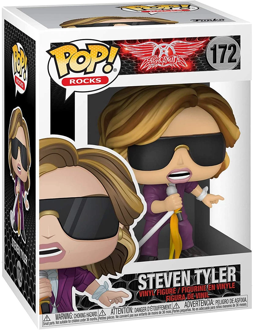 Funko POP! Rocks: Aerosmith - Steven Tyler Funko Pops! 4 Funko POP! Rocks: Aerosmith - Steven Tyler Funko Pops!