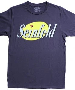 Ripple Junction Seinfeld - Color Logo Adult Fitted T-Shirt TV Series