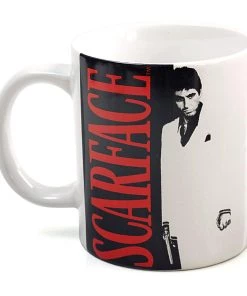 Silver Buffalo Scarface Movie Ceramic 12 Ounce Coffee Mug Movies