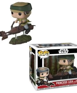 Funko Star Wars: Return Of The Jedi - Princess Leia W/ Speeder Bike Pop Rides Vinyl Figure Funko Pops!