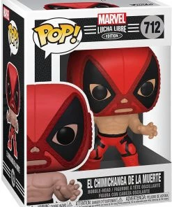 Funko POP Marvel: Luchadores- Deadpool Funko Pops! 5 Funko POP Marvel: Luchadores- Deadpool Funko Pops!