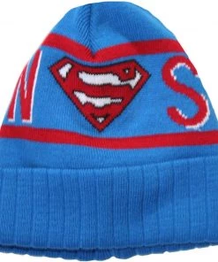 Bioworld DC Comics: Superman Text Cuff Beanie