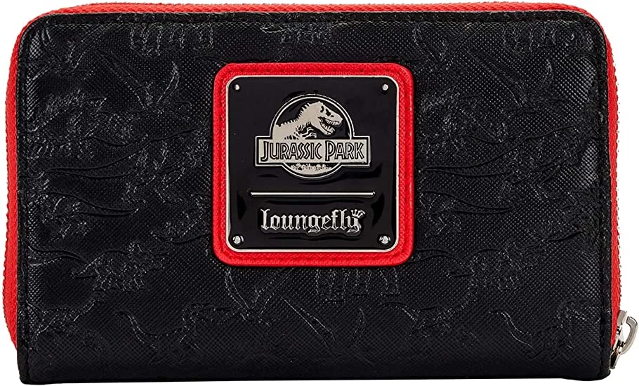 Loungefly Jurassic Park Logo Faux Leather Wallet 5 Loungefly Jurassic Park Logo Faux Leather Wallet