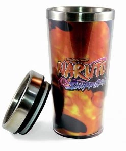 JUST FUNKY Naruto Shippuden OFFICIAL Uchiha Sasuka Foil-Printed Travel Coffee Mug Thermos 11 JUST FUNKY Naruto Shippuden OFFICIAL Uchiha Sasuka Foil-Printed Travel Coffee Mug Thermos