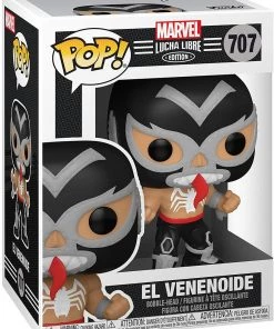 Funko POP Marvel: Luchadores - Venom Funko Pops!