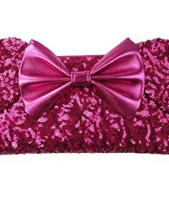 Loungefly X Disney Minnie Mouse Hot Pink Sequin Wallet