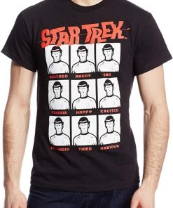Impact Star Trek Moods Of Spock Graphic T-Shirt