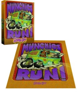 USAopoly Scooby Doo Munchies Run 1, 000 Piece Puzzle Movies