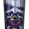 Paladone The Legend Of Zelda Link Travel Mug - 15oz Hylian Shield Design Commuter Cup