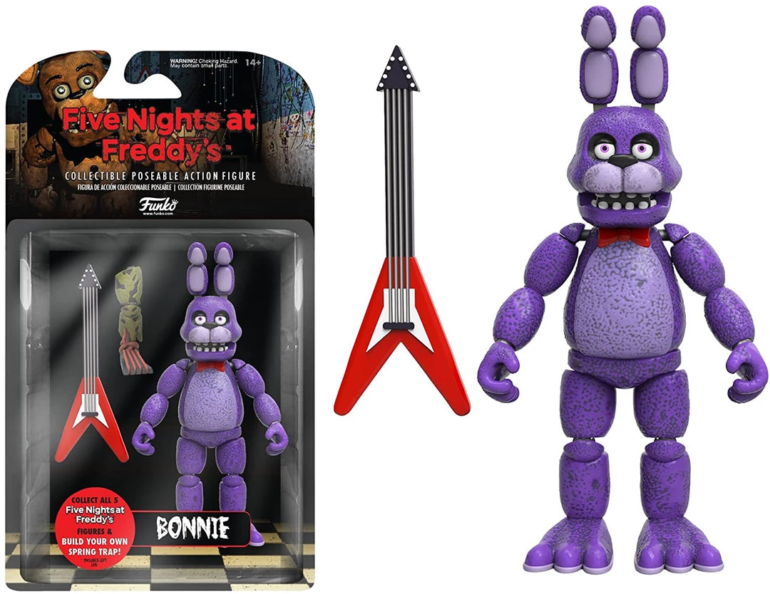 Funko Five Nights At Freddy's 5" Articulated Bonnie Action Figure 3 Funko Five Nights At Freddy's 5" Articulated Bonnie Action Figure