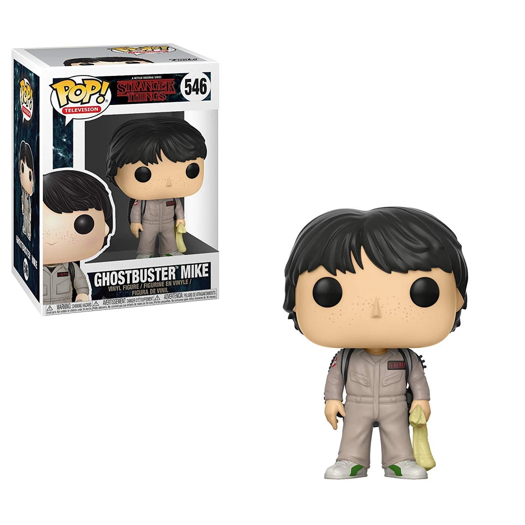 Funko Pop Television: Stranger Things-Mike Ghostbusters Collectible Vinyl Figure Funko Pops! 4 Funko Pop Television: Stranger Things-Mike Ghostbusters Collectible Vinyl Figure Funko Pops!