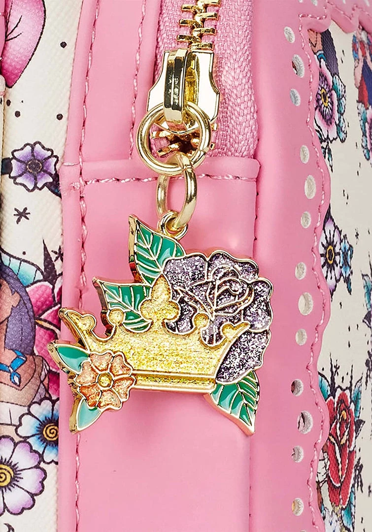 Loungefly Disney Princess Tattoo All Over Print Mini Backpack 6 Loungefly Disney Princess Tattoo All Over Print Mini Backpack