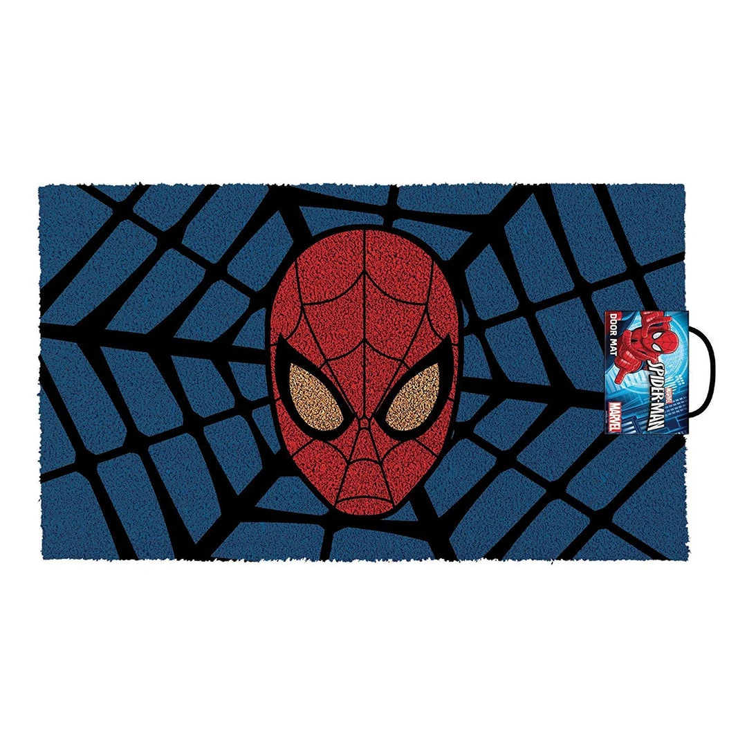 Pyramid America Spider-Man Web Doormat Multicolor 3 Pyramid America Spider-Man Web Doormat Multicolor