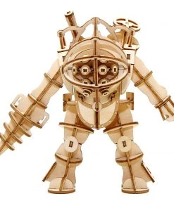 FSC BioShock: Big Daddy 3D Wood Model And Poster Video Games 13 FSC BioShock: Big Daddy 3D Wood Model And Poster Video Games