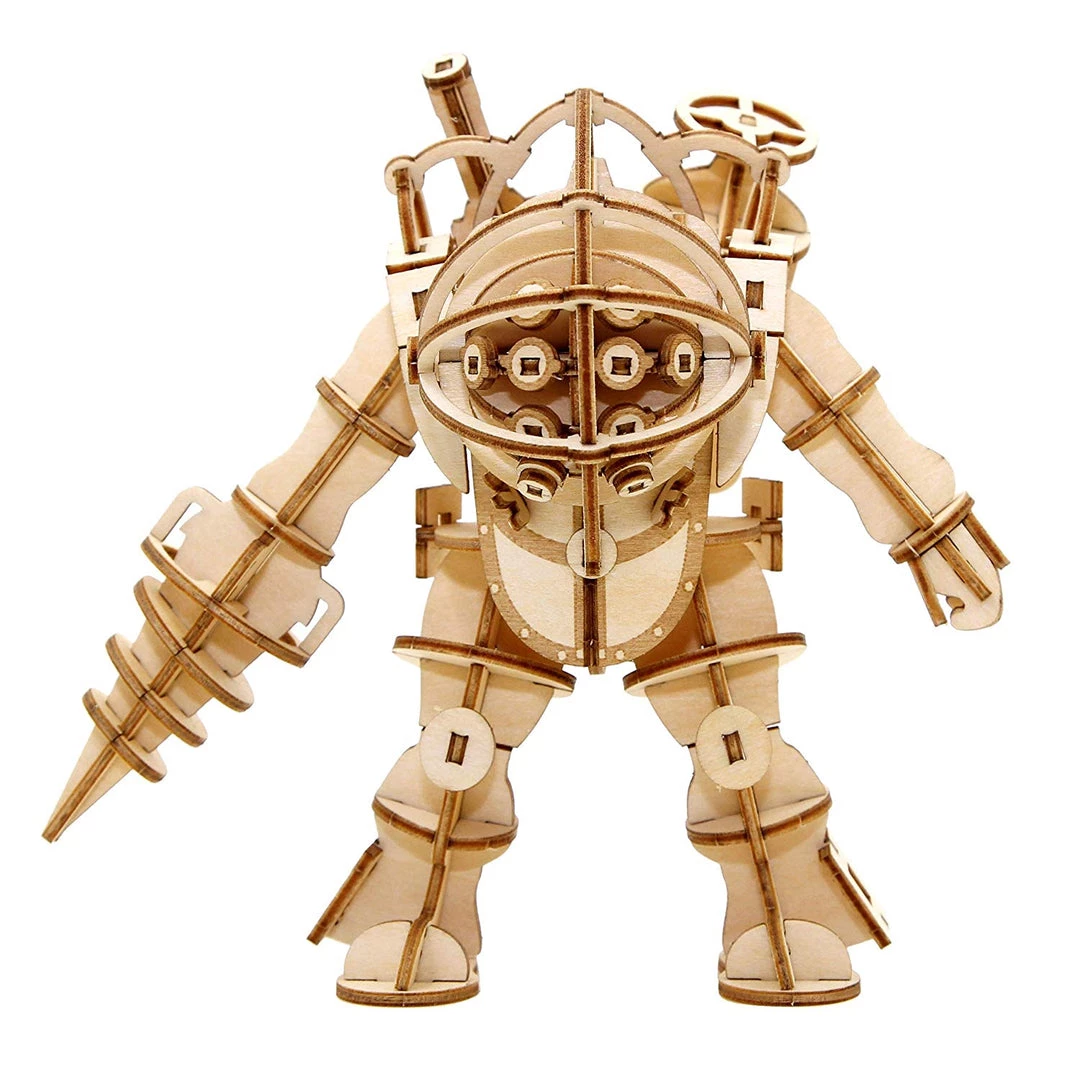FSC BioShock: Big Daddy 3D Wood Model And Poster Video Games 7 FSC BioShock: Big Daddy 3D Wood Model And Poster Video Games