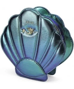 Loungefly Disney Little Mermaid Ariel Shell Iridescent Crossbody Bag